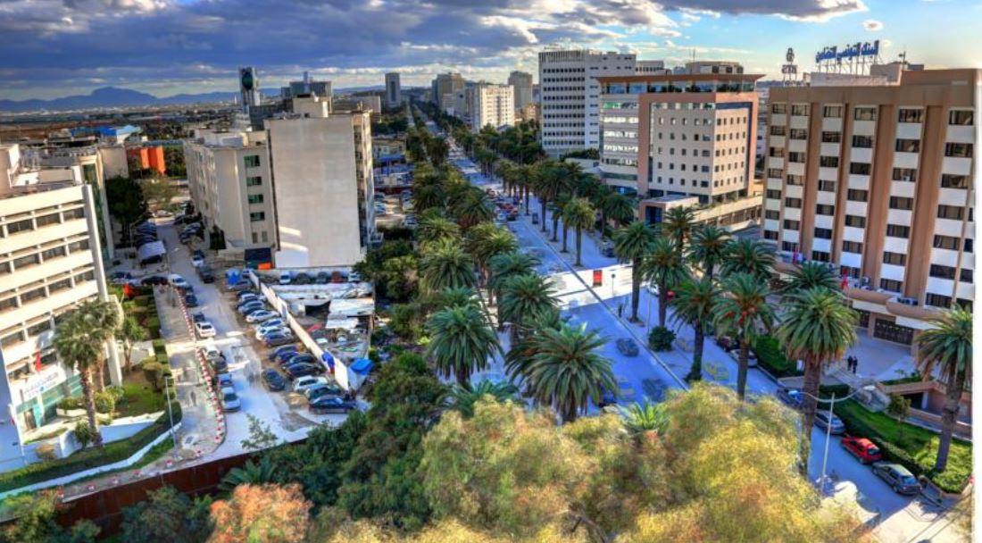 Hotel La Maison Blanche Tunis Exterior photo View of the city
